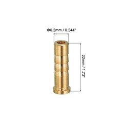 38 Grain Archery Arrow Brass Insert 12 Packs for 244/ 6.2mm Carbon Arrows