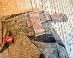 Mens Fort Bragg Shorts By Dye Precision, Olive/Black Camo, RipStop Cotton Sz 28