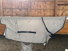 81” Bucas Buzz Off Full Neck Horse Fly Sheet – Used