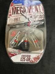 G5 Megameat Crossbow 125 Grain 2″ Expandable Broadhead 3 Pack