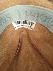 Stetson Rodeo Drive Collection Nubuck Leather Cowboy Hat L Concho Western USA