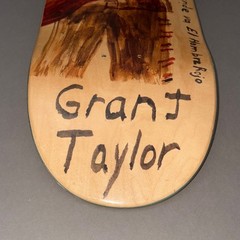 Rare ANTI HERO GRANT TAYLOR A BITTER SWEET 2016 SKATEBOARD DECK DLX