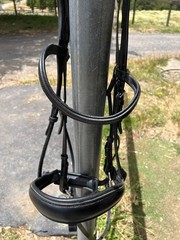 Beautiful PS of Sweden Bridle Full Black non patent Flying Change Bridle