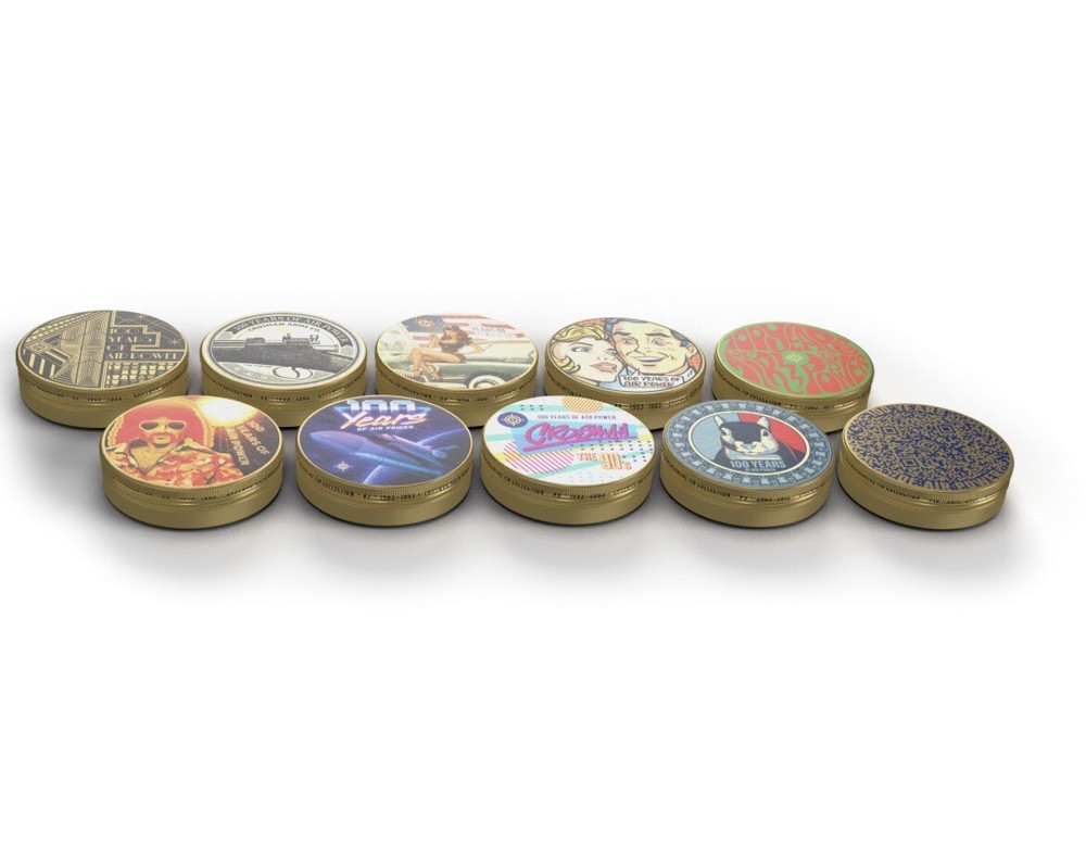 Crosman .177 Cal. Pellets 100 Year Anniversary , 10 Pack, 250 Pellets Per Tin
