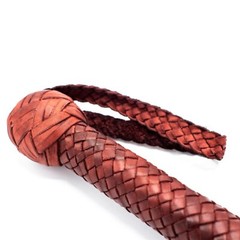 Double Belly Leather Bullwhip 04 to 12 Feet Long 16 Plaited Heavy Duty Bull Whip