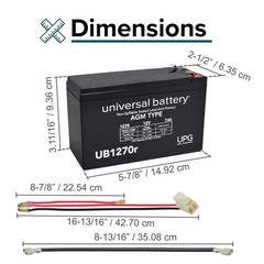 24 Volt Battery Pack (7 Ah Version 1-7) for the Razor E200/E225 Electric Scooter