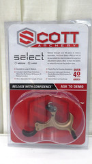 Scott Archery Select Bow Hinge Release Large 8011-BO-L Aluminum Handle Bronze