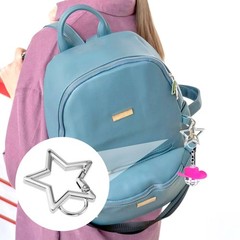 2 PCS Star Snap Clips, Zinc Alloy Heavy Duty Star Shaped Keychain Clip, Cute …