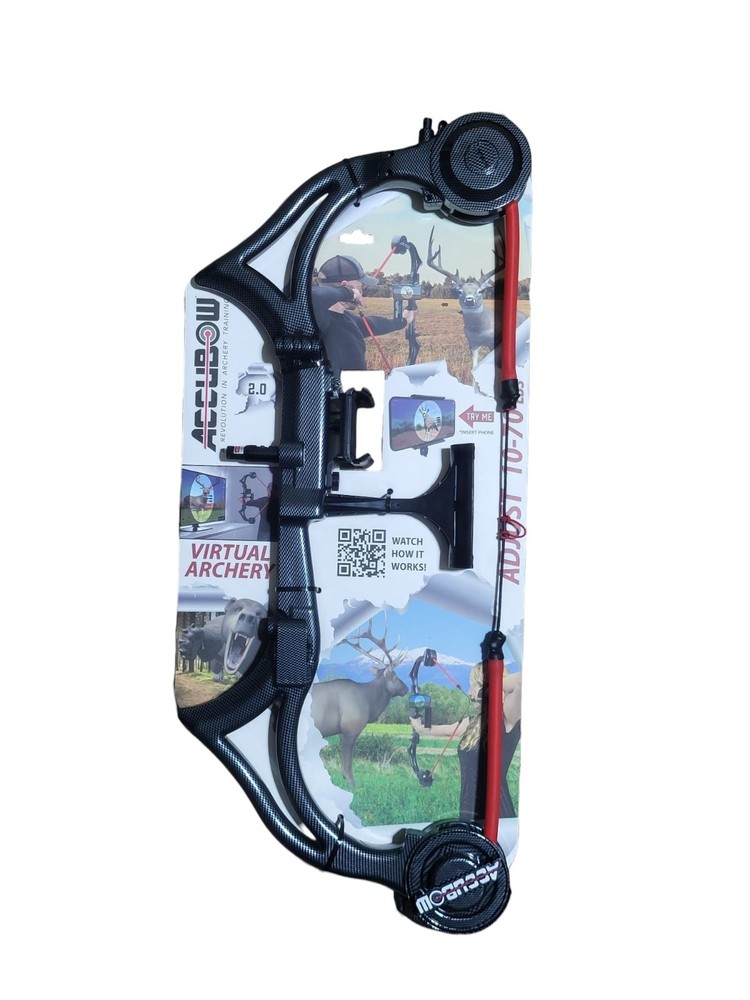NEW Accubow 2.0 Carbon Fiber Archery Trainer Bow Virtual Hunting Practice System