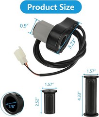 24V Twist Grip Throttle For Razor MX350 E200 E300 Electric Scooter Dirt Rocket
