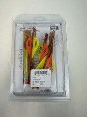 Quick Fletch – 6 Pack Blazer Vanes – CampFire – Shrink Fletch – True Fletch