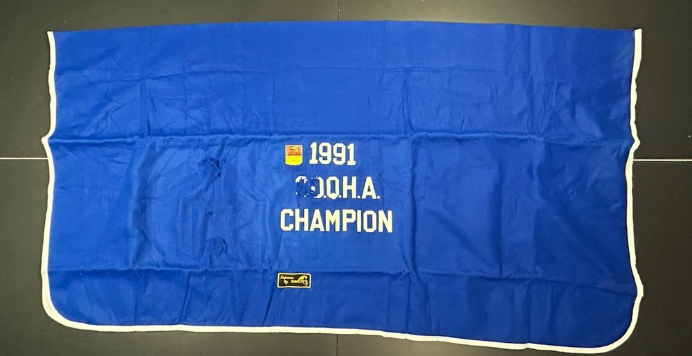 Vintage Horse Blanket Cover 1991 C.O.Q.H.A. Champion Supreme By Simco