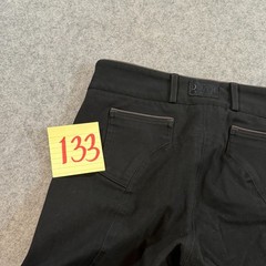 Dover Saddlery Black Wellesley Classic Piped Knee Patch Breech Women’s Size 26
