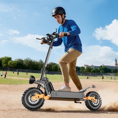 48V 30Ah Foldable Electric Scooter, 749W Off-Road Electric Scooter, 35-miles