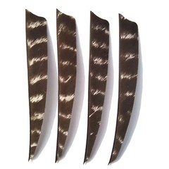 5in Archery Arrow Feather Fletches Right Left Wings Natural Turkey Fletching DIy
