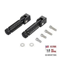 Universal M8 Ebike Foot Pegs 90 Degree Foldable E Bike Passenger Rear Pegs