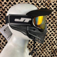 NEW Jt ProFlex Thermal Paintball Mask – Black/Black w/ Prizm 2.0 Hi-Def Lens