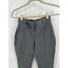 Ovation Equestrian Full Seat Riding Breeches Gray Size 26 Inseam 24