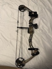Bear Apprentice 2 RH Compound Bow Camo 60lb 23-27in Draw 31in Length