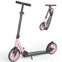 Commugo Kick Scooter adjustable for Ages 6+ Kid Teen Adult Foldable LightWeight