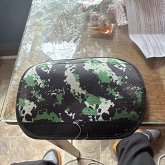 Camouflage Nylon English Horse Saddle Half Pad Black Green White