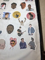 50PCS Popular Singers – Stickers For Laptop, Skateboard, Fridge