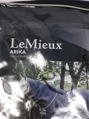 LeMieux Arika Featherweight Rug Navy 6’6″ Horse Equestrian
