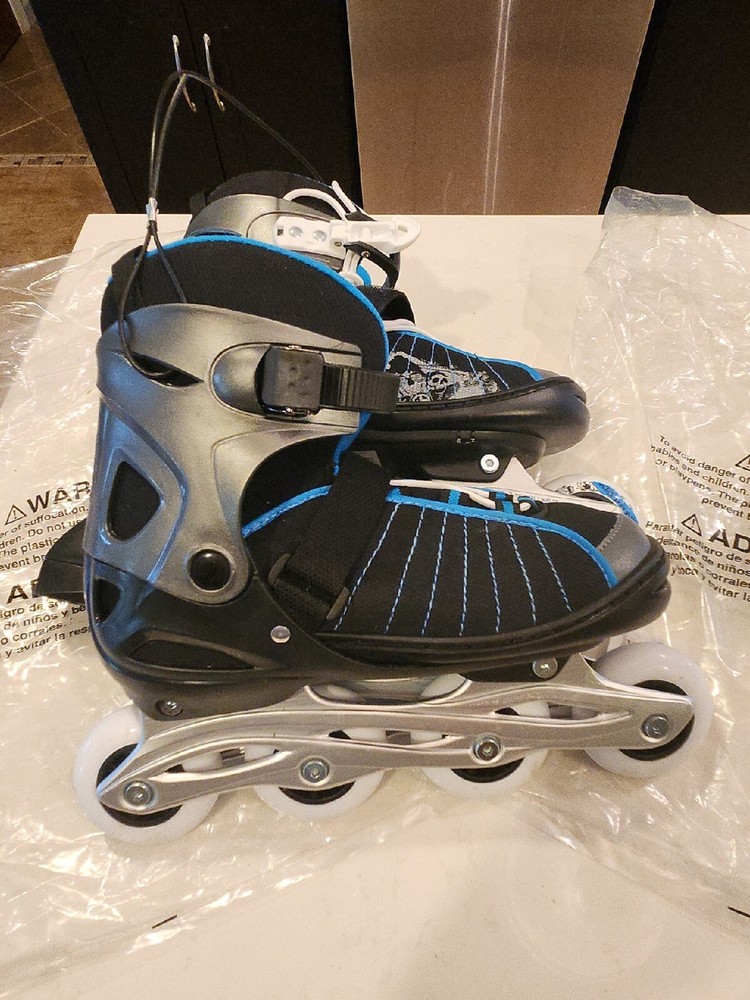 Kryptonics Vicious Teen-Adult Adjustable Inline Skates Size 6-7 Unisex
