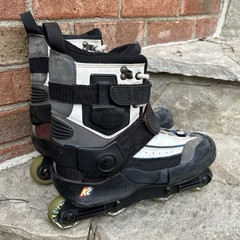 Vintage K2 King 55 Aggressive Inline Skates Blades Skate US Mens 8 Rare
