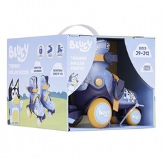 Bluey Kids Training Roller Skates Combo Pack,Adjustable Sizing,Size 9-12,Unisex