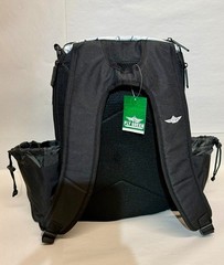 FLY GREEN DISC GOLF BACKPACK NUMBSKULL w/ 2 DRINK HOLDERS HOLDS 20-25 DISCS