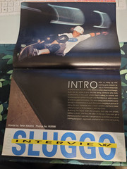 CONCRETE POWDER SKATEBOARD/SNOWBOARD MAGAZINE 1991 SLUGGO BOYCE INTERVIEW