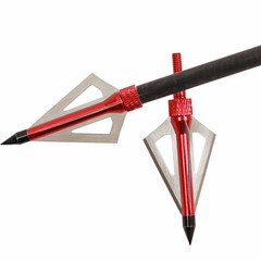 12Pc 100grain 150grain 150grain Crossed Broadhead Arrow Head Bow Archery Hunting