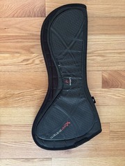 LeMieux ProSport X-Grip System (Silicone) Half Saddle Pad, Black, Size Large