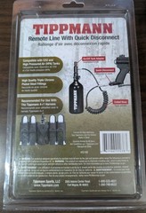 Tippmann Coiled Remote Line w/ Quick Disconnect | Paintball Hose 55169 NEW