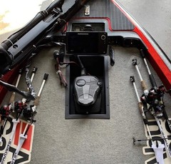 R & R Design Rr Design Recessed Easy Boat Trolling Motor Pan Powder Coated
