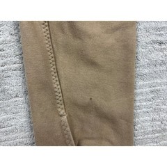On Course Breeches Womens 34L Tan Cotton Naturals Shapely Equestrian Knee Patch