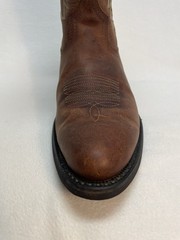 Ariat Cowboy Boots Heritage R Toe Western Brown Leather Men’s 8.5D Style 34730