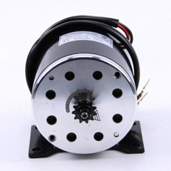 MY1020 500W 24V Brush Electric Motor For Go Kart Quad ATV Buggy E-Bike Scooter