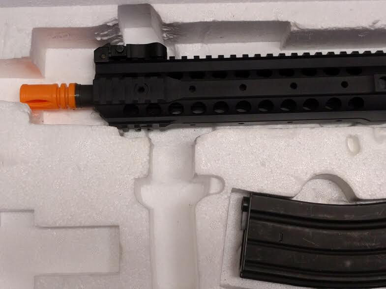 AIRSOFT CLASSIC ARMY ARS3-12 MODULAR RAIL METAL AIRSOFT AEG – BLACK