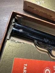 Vintage Crosman Early .22 Target Pistol w/ Original Box & Manual