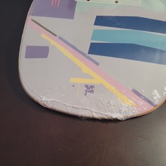 Krooked Ray Barbee Shaped Skateboard Deck 9.5” Guest Artist Series by Natas