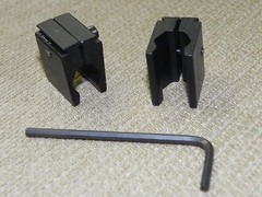 Pro Blox 459 MT Precision Barrel to Dovetail Rail Mount for Crosman 7/16 Barrels