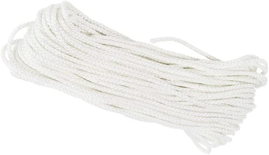 ATERET 1/8 inch by 48 Feet Diamond Braid Polypropylene Rope