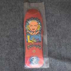 Santa Cruz, Mike Conroy, Crystal Ball, Reissue Skateboard Deck, Red, NIS