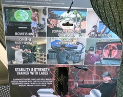 Accubow 2.0 Carbon Fiber Virtual Archery Practice System Bow Arrow Hunting New