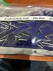12 Ozark 3″ Left Wing Parabolic Feathers Dozen Fletchings, Vanes