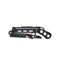 Folding Slingshot Set with Target Paper Laser Sight 4 Darts Steel Balls Kit
