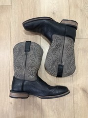Ariat Everlite Countdown Men’s Western Boots Black/Slate Grey Size 11 MUCH LIFE