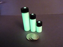Glow-On ORIGINAL Glow Paint for Firearms Lg 9.2 ml Paint + 7cm x 20cm Glow Film